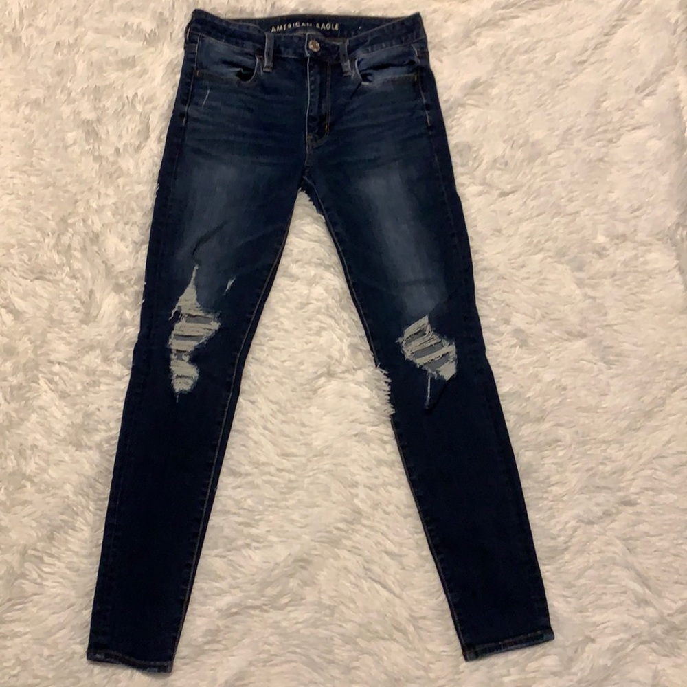 Size 6 American Eagle Hi-rise jeggings